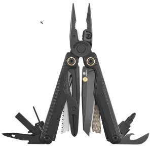 Multifunctional Leatherman Wave Alpha, 16 instrumente, Obsidian 833334