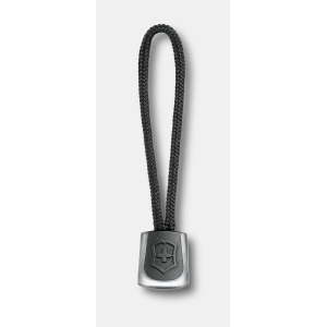 Snur Victorinox subtire cu carabine pentru bricege, 64mm, Black 4.1824