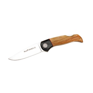 Briceag Muela NAVAL-10M.OL,maner lemn maslin&micarta neagra lama 10 cm