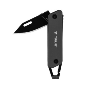 Briceag tip breloc True Utility Modern Keychain, lama 3.8cm, Black TU7060