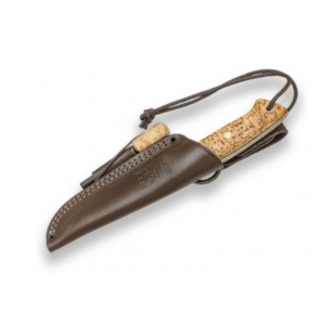 Cutit Bushcraft Joker Ranger, maner lemn mesteacan, lama full tang 11cm CL143-P - Img 2