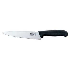 Cutit pentru carne Victorinox Carving, lama 19cm, Black 5.2003.19