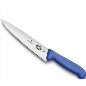 Cutit pentru carne Victorinox Carving, lama 25cm, Blue 5.2002.25B Blister