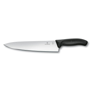 Cutit pentru carne Victorinox Swiss Carving, lama 25cm, Black 6.8003.25B - Img 1