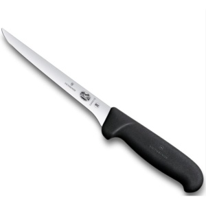 Cutit pentru dezosat Victorinox Boning Knife , lama 12cm, Black 5.6403.12