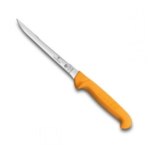 Cutit pentru filetat peste Victorinox Fish Filleting Knife, lama 16cm, Orange 5.8448.16