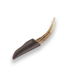 Cutit pentru jupuit Joker Gabato, maner corn cerb, lama 10cm CC141 - Img 2