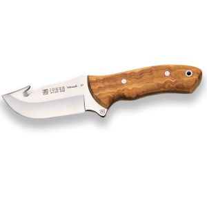 Cutit pentru jupuit Joker Venado D, maner lemn maslin, lama full tang 10cm CO65