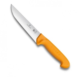Cutit pentru macelarie Victorinox Swibo Butcher Knife, lama 16cm, Orange 5.8421.16