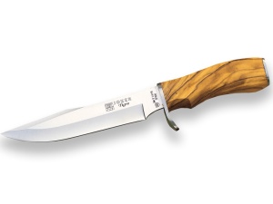 Cutit pentru vanatoare Joker Tigre, maner lemn maslin, lama 17cm CO37 - Img 1