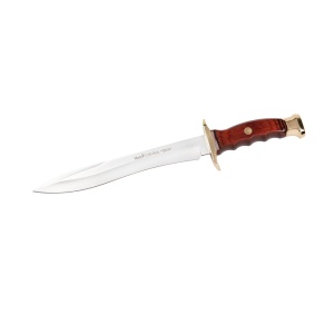 Cutit Vanatoare Muela Chevreuil-22R,maner lemn presat de coral, lama 22 cm