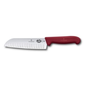 Cutit Victorinox Santoku, lama 17cm, Red 5.2521.17B