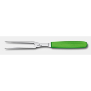 Furculita pentru friptura Victorinox Classic carving fork, 27cm, Green 5.2106.15L4B Blister