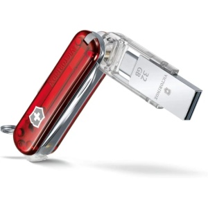 Cumpara Multifunctional Victorinox Jetsetter Work,58 mm, fara lama, rosu transparent 4.6235.2TG32B1 2