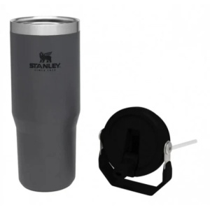 Cumpara Pahar termoizolant The IceFlow Flip Straw Tumbler, 0.89L, Charcoal 10-09993-194 4