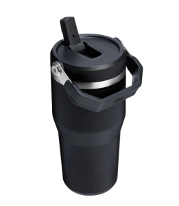 Pahar termoizolant The IceFlow Flip Straw Tumbler 2.0, 0.6L, Black 10-12044-045 - Img 2