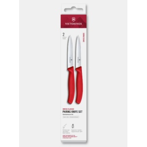 Set cutite curatat Victorinox Swiss Classic Paring Set, 2 piese, Red 6.7791.2C1