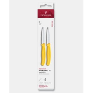 Set cutite curatat Victorinox Swiss Classic Paring Set, 2 piese, Yellow 6.7698.2C1