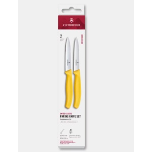 Set cutite curatat Victorinox Swiss Classic Paring Set, 2 piese, Yellow 6.7798.2C1