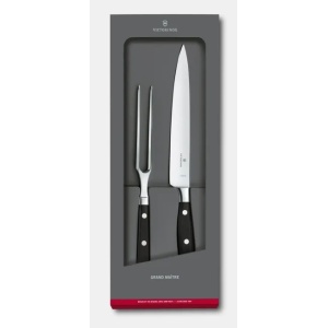 Set pentru friptura Victorinox Grand Maitre Carving Set, 2 piese, Black 7.7243.2