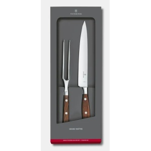 Set pentru friptura Victorinox Grand Maitre Carving Set, 2 piese, Brown 7.7240.2