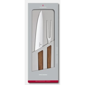 Set Victorinox Swiss Modern Carving Knives, 2 piese, Wood 6.9091.2