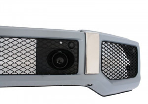 Ansamblu Bara Fata pentru Mercedes G-Class W463 1989-2012 cu Grila Centrala GT-R Panamericana Design - Img 3