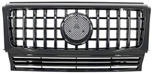 Ansamblu Bara Fata si Grila Centrala compatibil cu MERCEDES G-Class W463 1989-2012 G65 GT-R Panamericana Design - Img 5