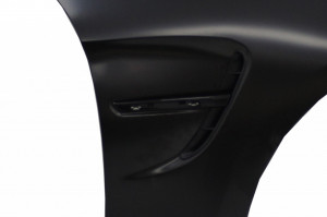Aripi Laterale compatibil cu BMW 4 Series F32 F33 F36 2013-2017 Ornament Negru M4 Design - Img 3
