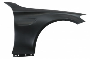Aripi Laterale compatibile cu Mercedes C-Class W205 2014-2020 C63 Look - Img 2