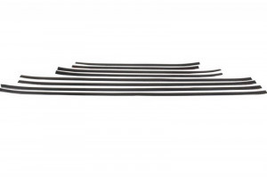 Bandouri Laterale Carbon cu Stickere Laterale Negru Mat si Praguri Laterale compatibil cu Mercedes G-Class W463 1989-2018 - Img 2
