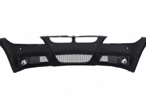 Bara Fata BMW Seria 3 E90 E91 Sedan Touring 2004-2008 Cu Gauri compatibil cu Senzori Fara Sistem Stropire - Img 3