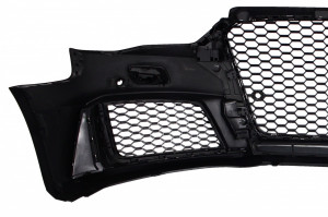 Bara Fata compatibil cu AUDI A3 8V 2012-2015 5D Hatchback Sportback RS3 Look Crom Black - Img 6