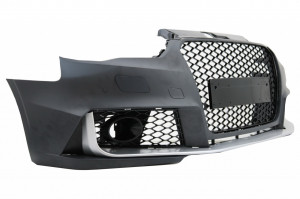 Bara Fata compatibil cu AUDI A3 8V 2012-2015 Sedan Saloon Convertible RS3 Brilliant Black Design - Img 3