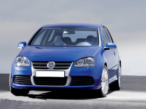 Bara Fata compatibil cu VW Golf V Golf 5 2003-2007 R32 Look Crom - Img 2