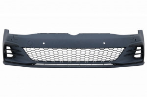 Bara Fata cu Grile Proiectoare ceata LED si Faruri LED compatibil cu VW Golf VII 7.5 2017-> GTI Look - Img 3