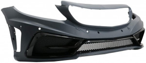 Bara fata cu Prelungire si Capota & Aripi Laterale compatibila cu Mercedes C-Class W205 2014-2019 GT Design - Img 2
