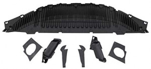 Bara Fata & Difuzor Bara Spate cu Ornamente Evacuare compatibil cu AUDI A7 4G 2a7010-2014 RS7 Design - Img 8