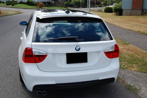 Bara spate compatibil cu BMW Seria 3 E91 Touring 2005-2008 M-Technik Design - Img 4