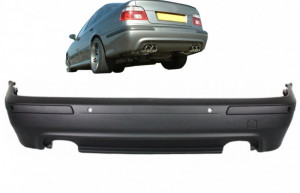 Bara Spate compatibil cu BMW Seria 5 E39 Evacuare Dubla 1995-2003 cu PDC - Img 3