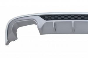 Difuzor Bara Spate compatibil cu AUDI A3 8V Facelift Hatchback Sportback 2016-2018 S3 Design pentru Bara Standard - Img 2