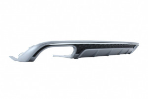 Difuzor Bara Spate compatibil cu Audi A6 4G Facelift S-Line 2015-2018 S6 Design - Img 4