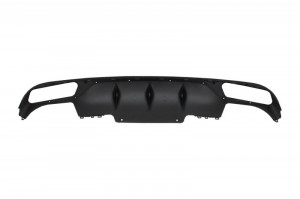 Difuzor Bara Spate compatibil cu Mercedes E-Class W213 Standard 2016-2019 E63 Design Crom - Img 4