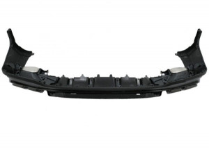 Difuzor Bara Spate compatibil cu Mercedes GLC X253 SUV 2020-> GLC63 Evacuari Negre Night Package Design - Img 3