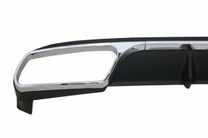 Difuzor Bara Spate compatibil cu Mercedes W212 E-Class Facelift 2013-2016 pentru Bara Spate Standard - Img 4
