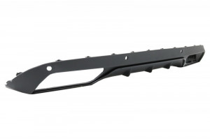 Difuzor Bara Spate cu Ornamente Evacuare compatibil cu Mercedes C-Class W205 S205 2014-> C63 Design pentru Bara Standard - Img 5
