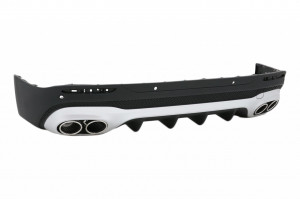 Difuzor Bara Spate cu Ornamente Evacuare compatibil cu Mercedes GLB X247 SUV 2020-> - Img 2