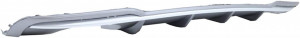 Difuzor Bara Spate cu Ornamente toba compatibil cu Audi A3 8V Facelift Sedan Convertible (2016-2019) S3 Design Bara S Line - Img 4
