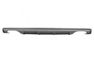 Difuzor Bara Spate cu Ornamente toba compatibil cu Audi A3 8V Sedan 2012-2015 S3 Design pentru Bara spate standard - Img 6
