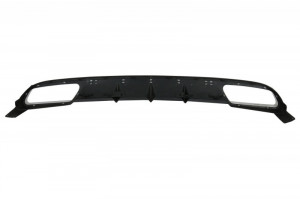 Difuzor Bara Spate cu Ornamente Tobe Crom compatibil cu Mercedes W212 E-Class Facelift 2013-2016 E65 Dessign pentru Bara Spate Standard - Img 3